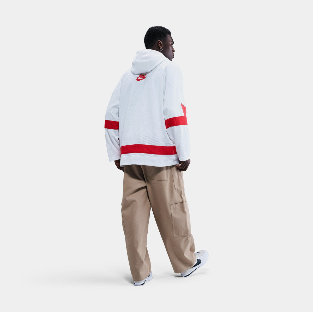 NSW Club Varsity Hockey Mens Jersey (White/University Red/University Red)