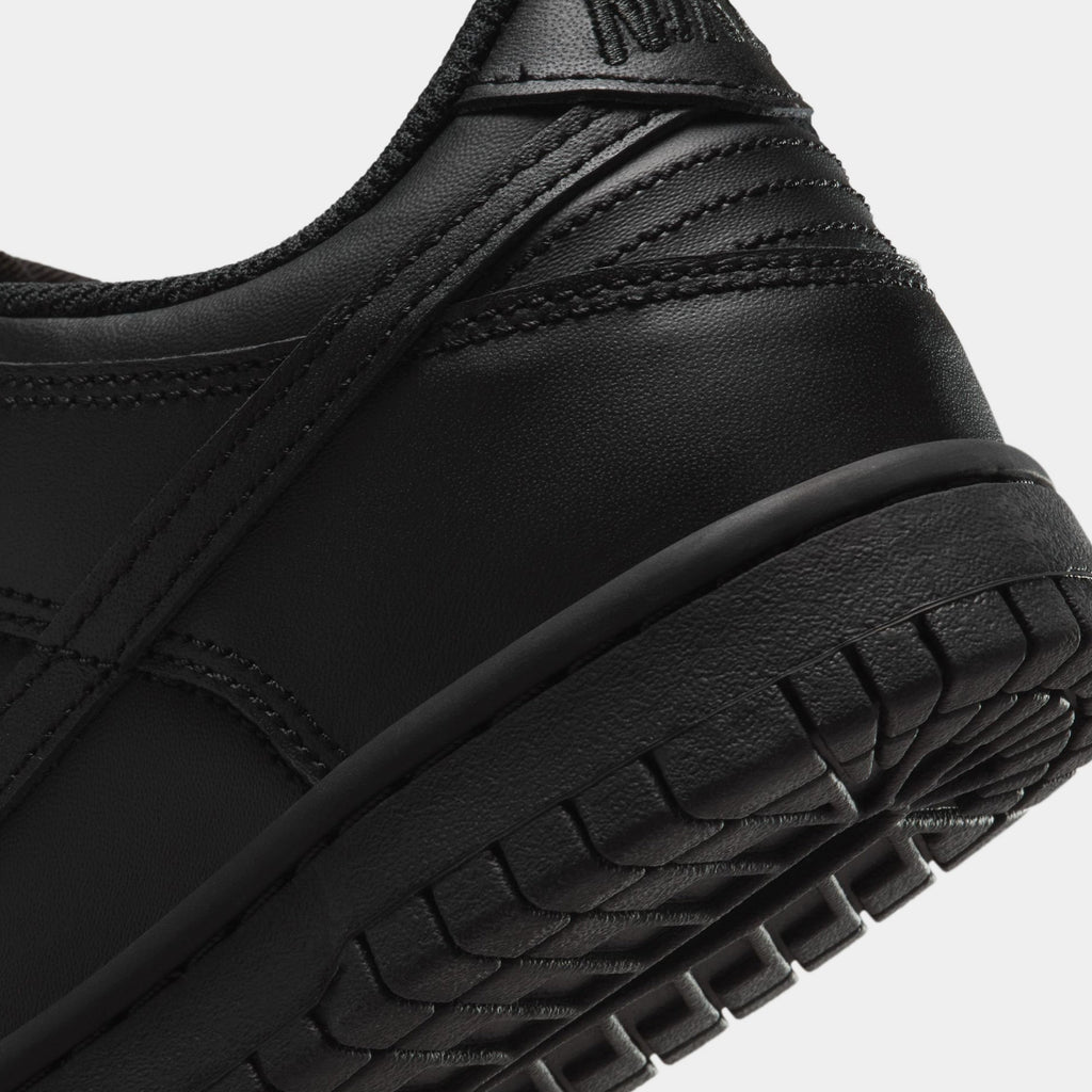 Dunk Low Grade School Lifestyle Shoes (Black/Black/Black)