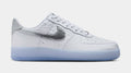 Air Force 1 Mens Lifestyle Shoes (White/Chrome/Blue Tint/Pure Platinum)