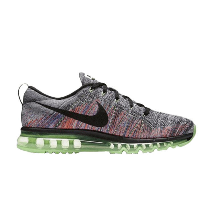 Nike Flyknit Air Max — White/Black-Ghost Green