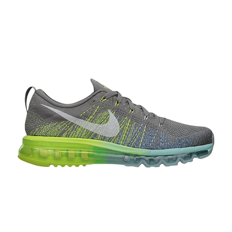 Nike Wmns Flyknit Air Max 'Light Charcoal Volt'