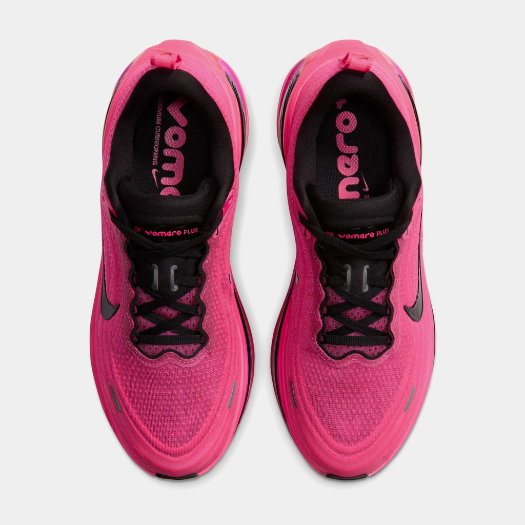 Vomero Plus Womens Running Shoes (Black/Black/Hyper Pink/Fuchsia Blast)