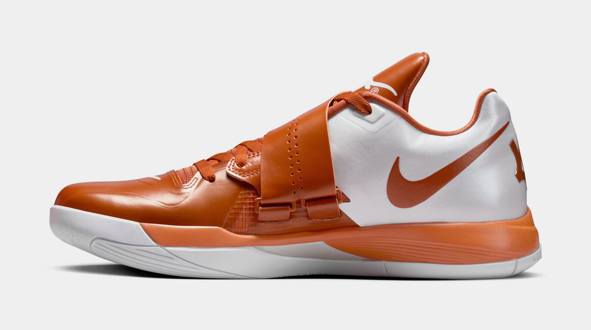 Zoom KD 4 Desert Orange Mens Basketball Shoes (Desert Orange/White)