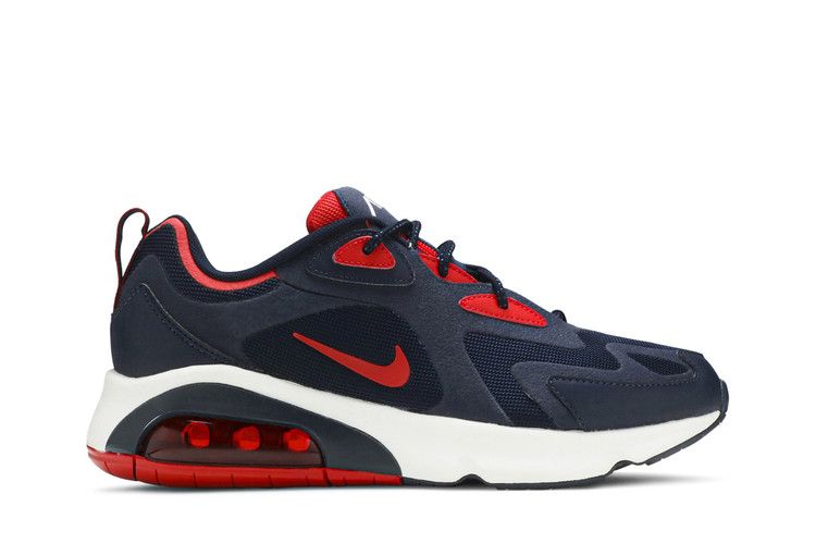 Nike Air Max 200 'Obsidian University Red'