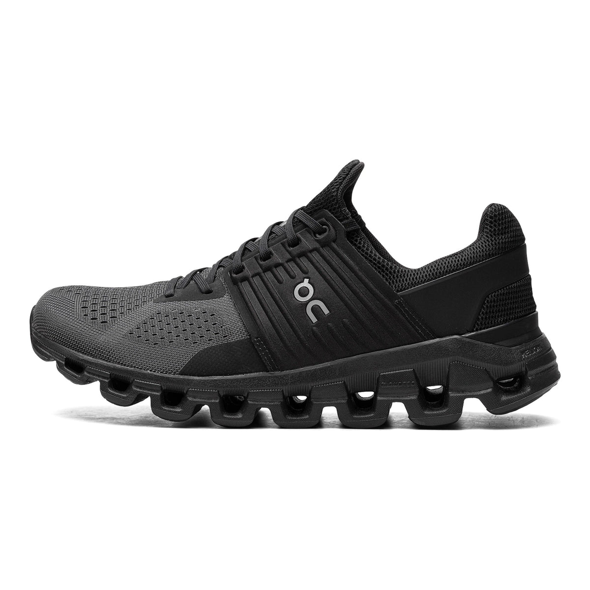 On Cloudswift Running Sneaker in All Black | Men