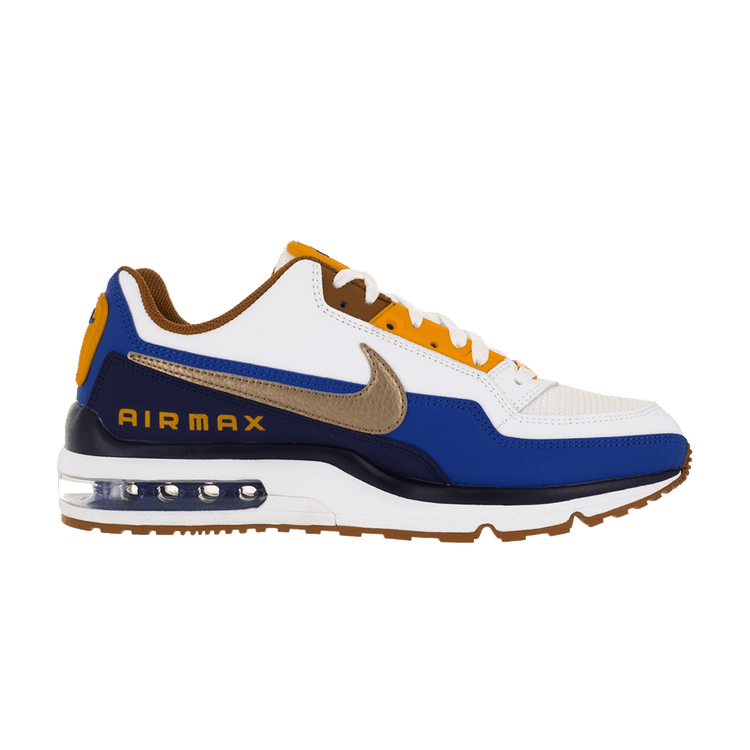 Nike Air Max LTD 3 Premium — White/Metallic Gold-Green-Gum-Royal Lyl