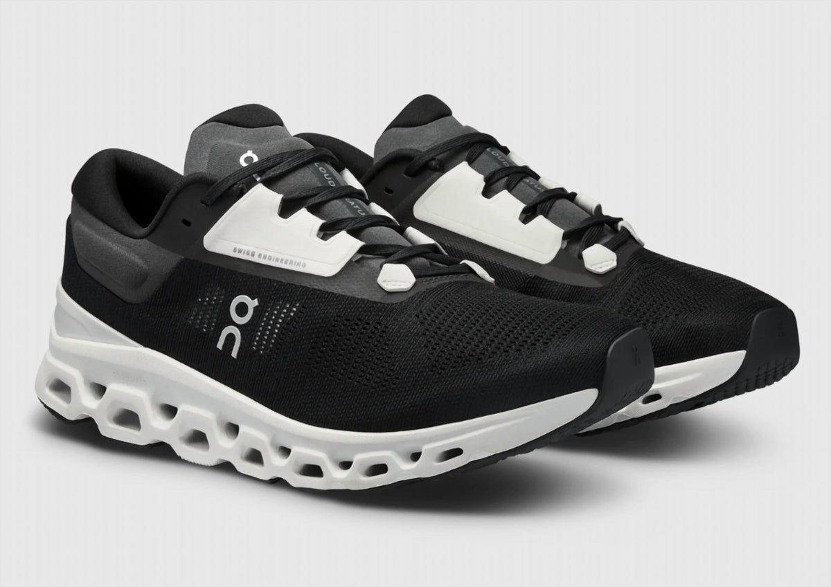 Men's Cloudstratus 3 Shoes In Black/frost