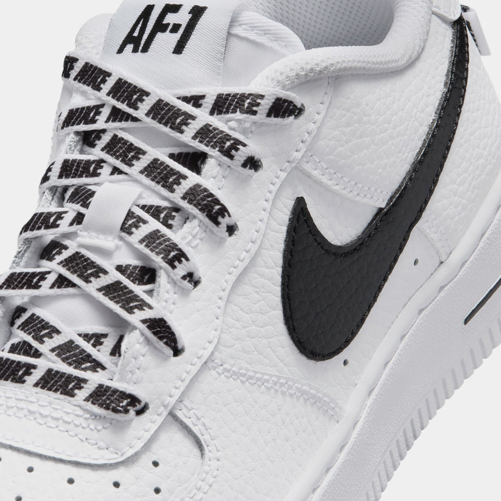 Air Force 1 Low Grade School Lifestyle Shoes (White/Black)