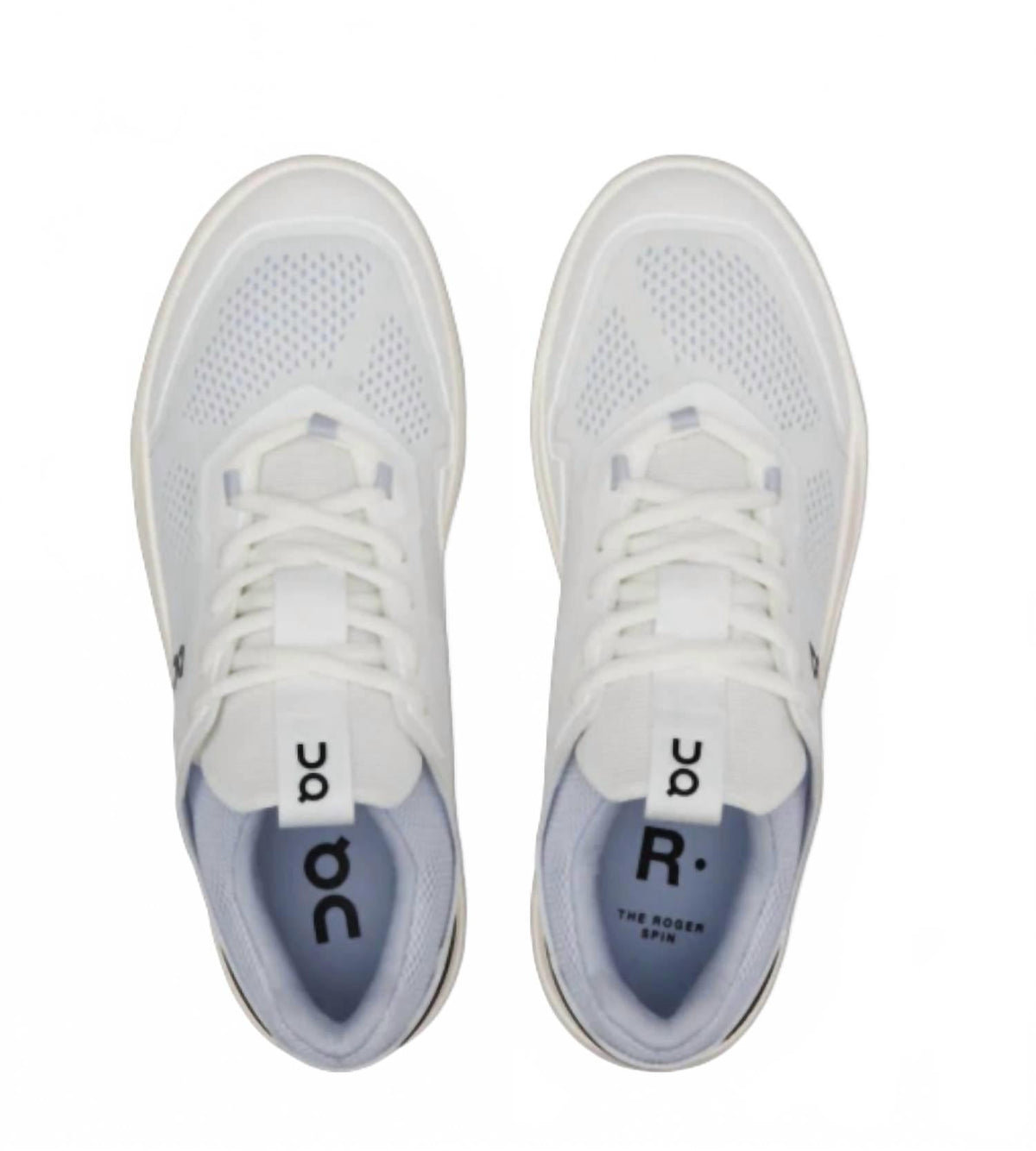 Women's The Roger Spin Sneaker In White Heather