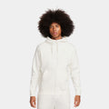 NSW Club Fleece Full Zip Up Mens Hoodie (White)