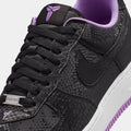 Kobe Air Force 1 Low Mens Basketball Shoes (Black/Purple Stardust/White)
