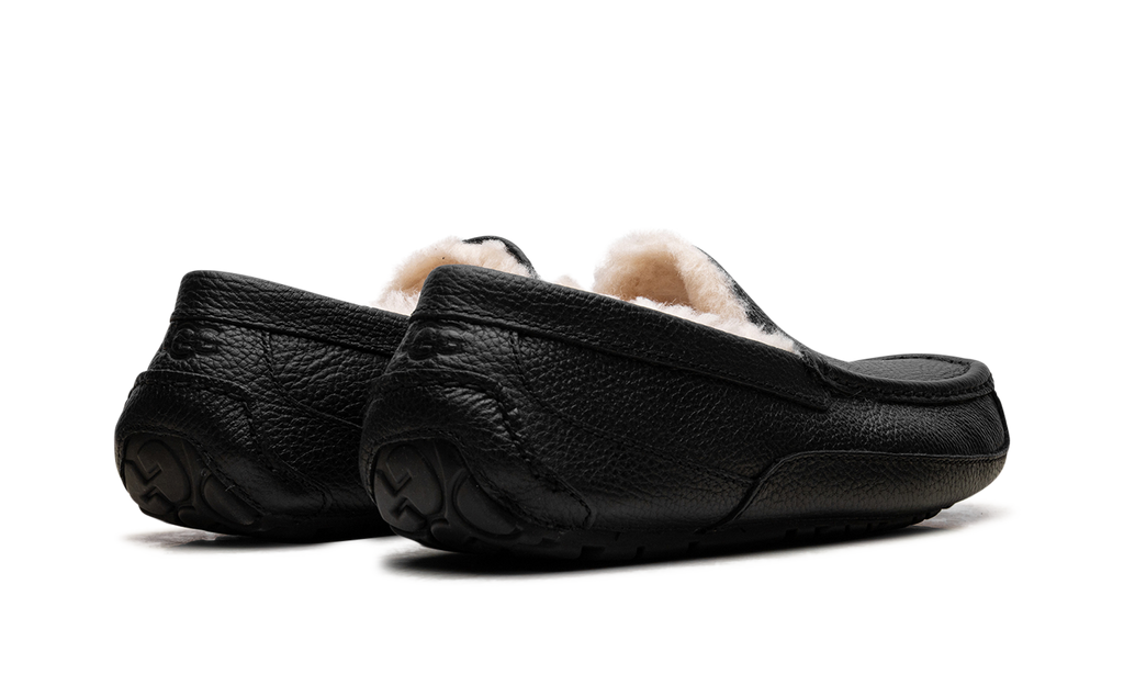 Ascot Leather Slipper "Black" 5379B BLK