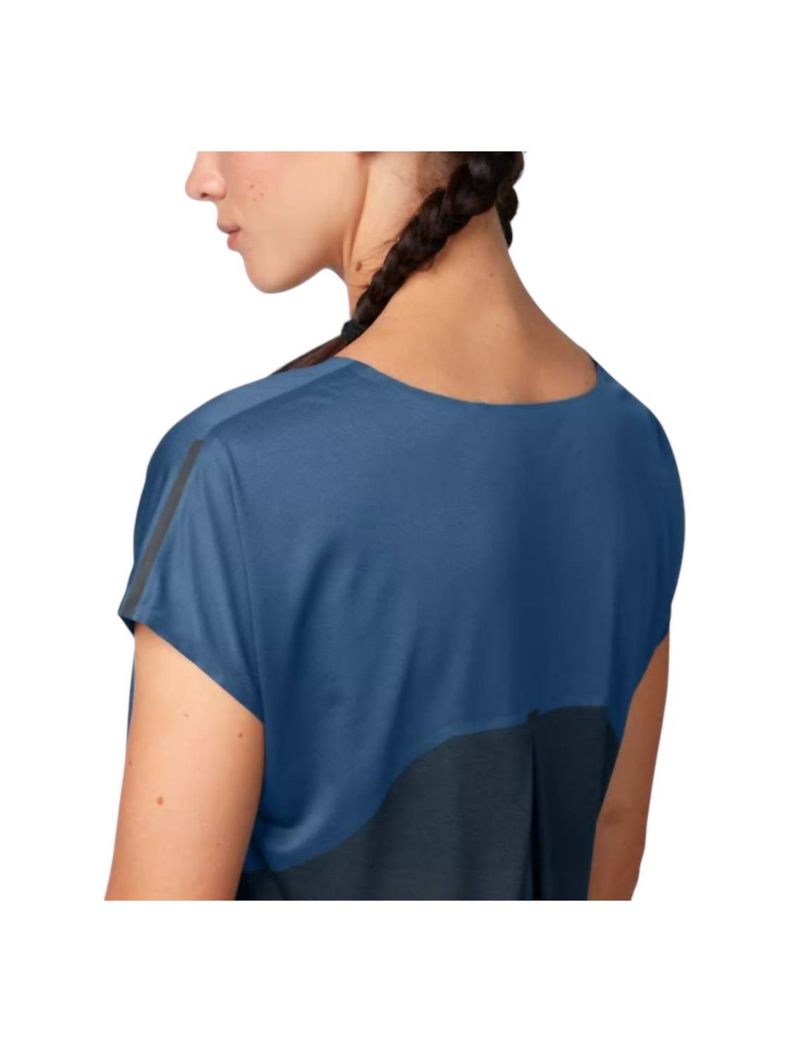 Women's Performance-T Shirt In Denim/navy