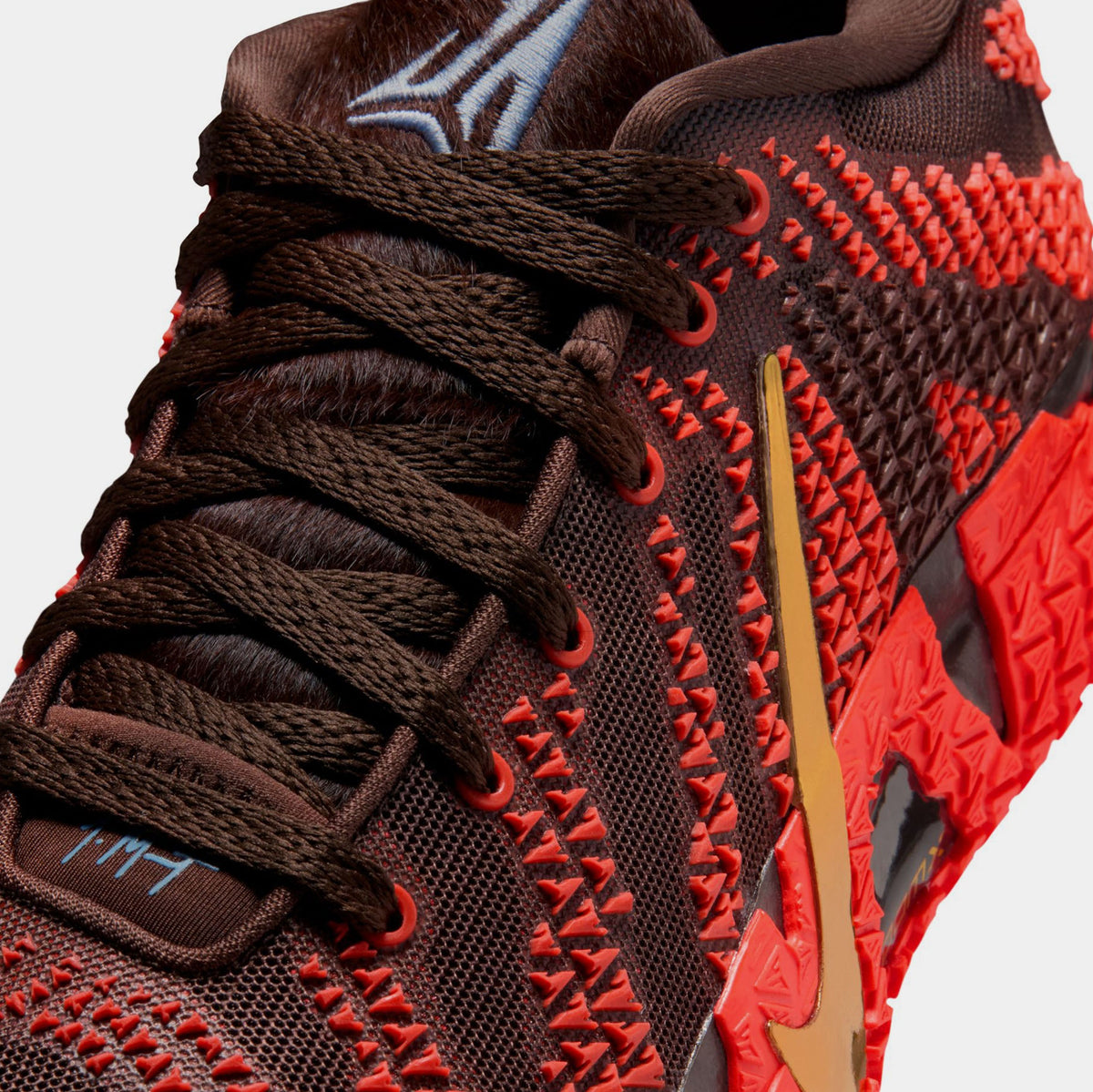 Ja 3 Lunar New Year Mens Basketball Shoes (Light Chocolate/Metallic Gold/Silt Red)
