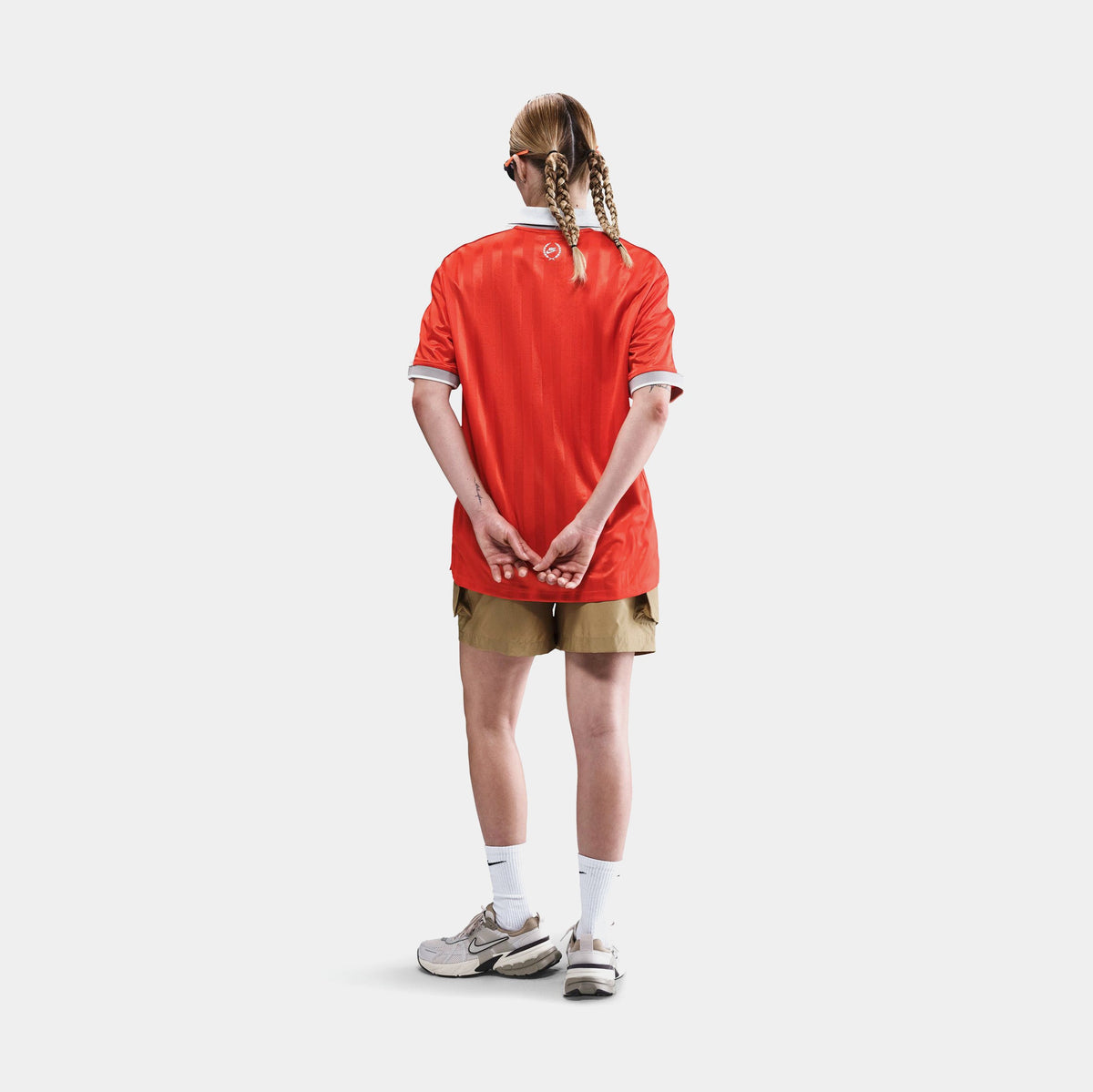 NSW V Neck Top Womens Jersey (Picante Red/Sail/Midnight Navy/Sail)