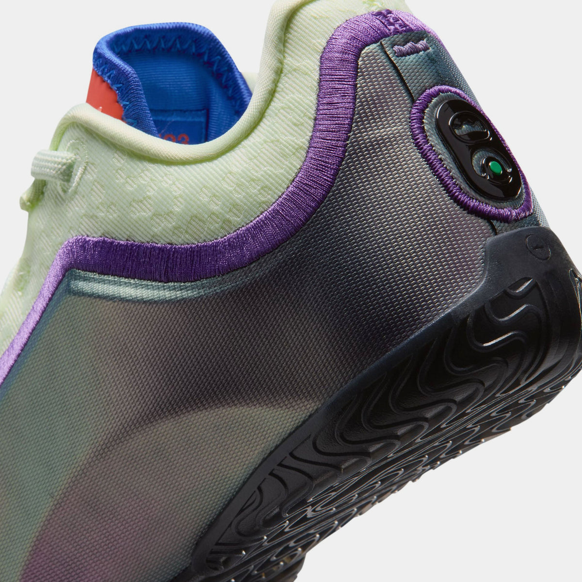 Lebron 23 Green With Envy Grade School Basketball Shoes (Volt Tint/Black/Magic Ember/Multi Color)