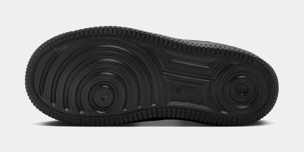Air Force 1 Low Preschool Lifestyle Shoes (Black/Smoke Grey)