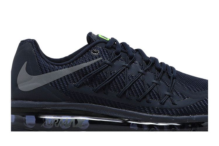 Nike Air Max 2015 'Obsidian' — Obsidian/Cool Grey/Electric Green
