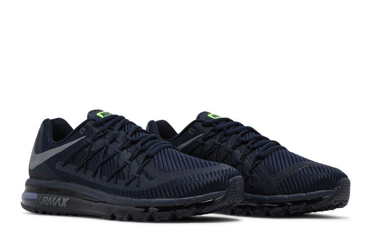 Nike Air Max 2015 'Obsidian' — Obsidian/Cool Grey/Electric Green