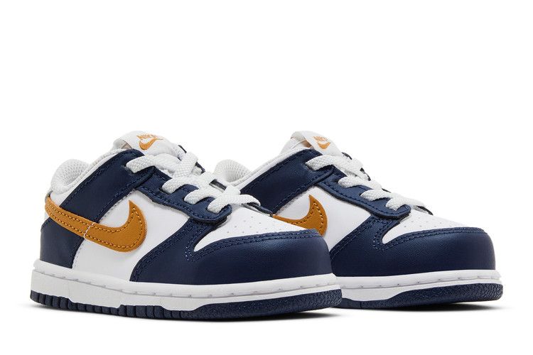 Nike Dunk Low Midnight Navy Wheat (TD)