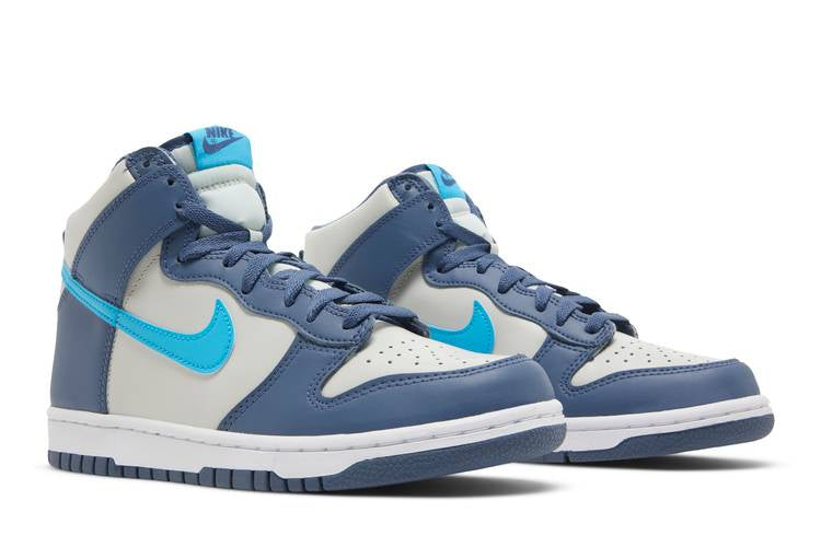 Nike Dunk High Light Bone Diffused Blue (GS)