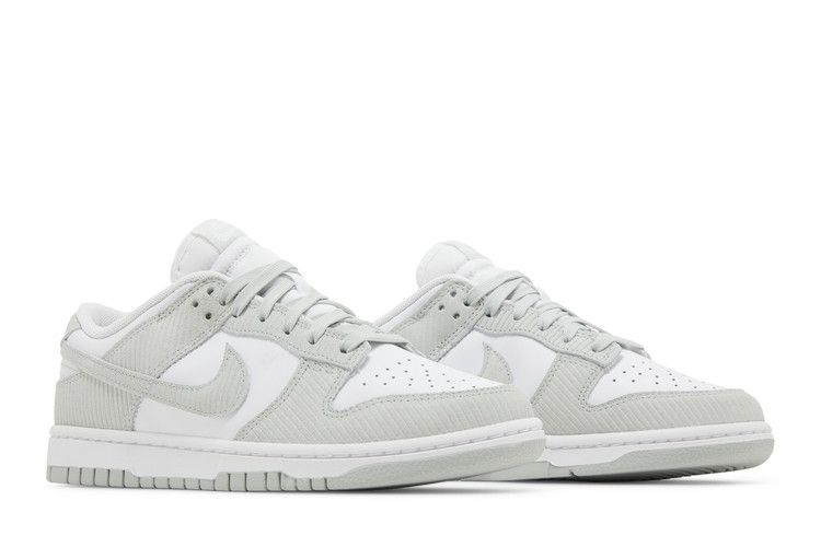 Nike Dunk Low Light Silver Corduroy (Women's)