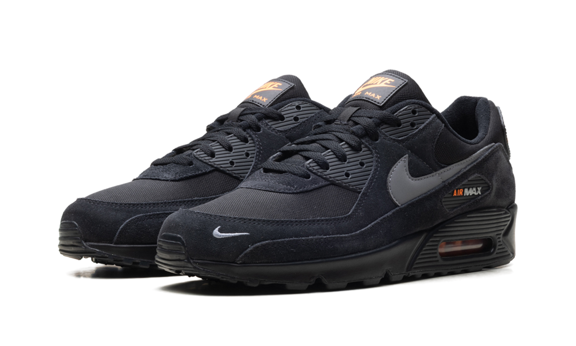Air Max 90 "Black Metallic Cool Grey Orange" DO6706 010