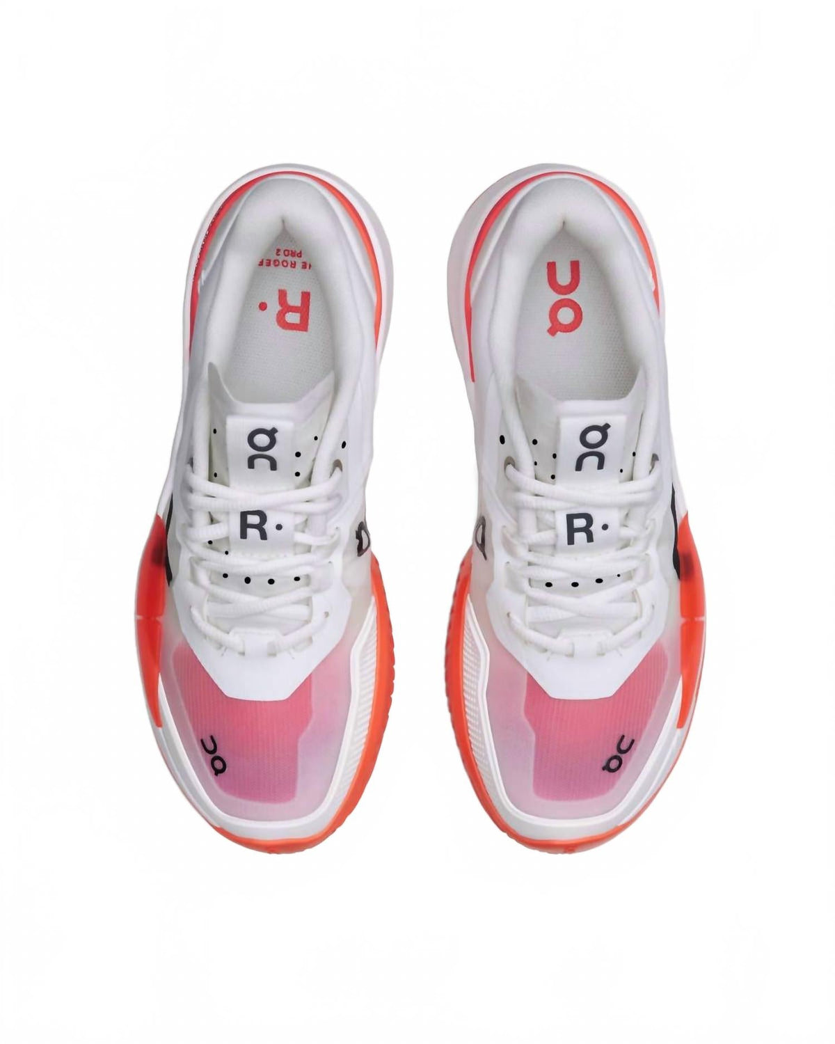 Women's The Roger Pro 2 Sneaker Shoes In White/flame