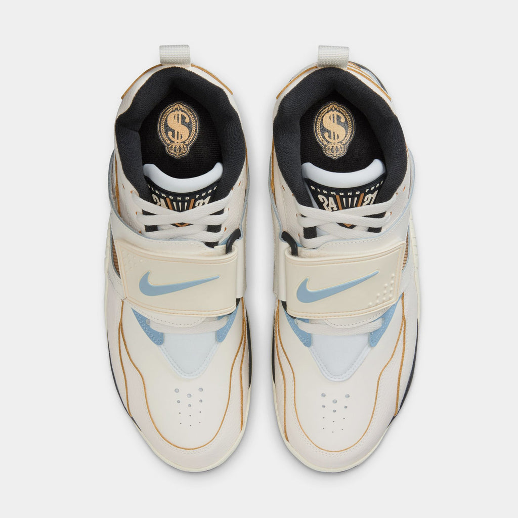 Diamond Turf Must Be The Money Mens Basketball Shoes (Sail/Mica Blue/Coconut Milk/Off Noir)