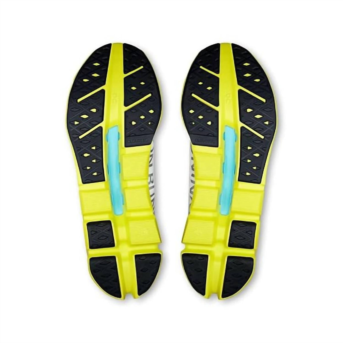 Men's Cloudflow 5 Running Shoe In White/lime
