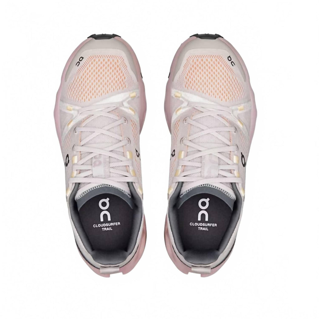 Women's Cloudsurfer Trail Running Shoes In Silver/ Mauve