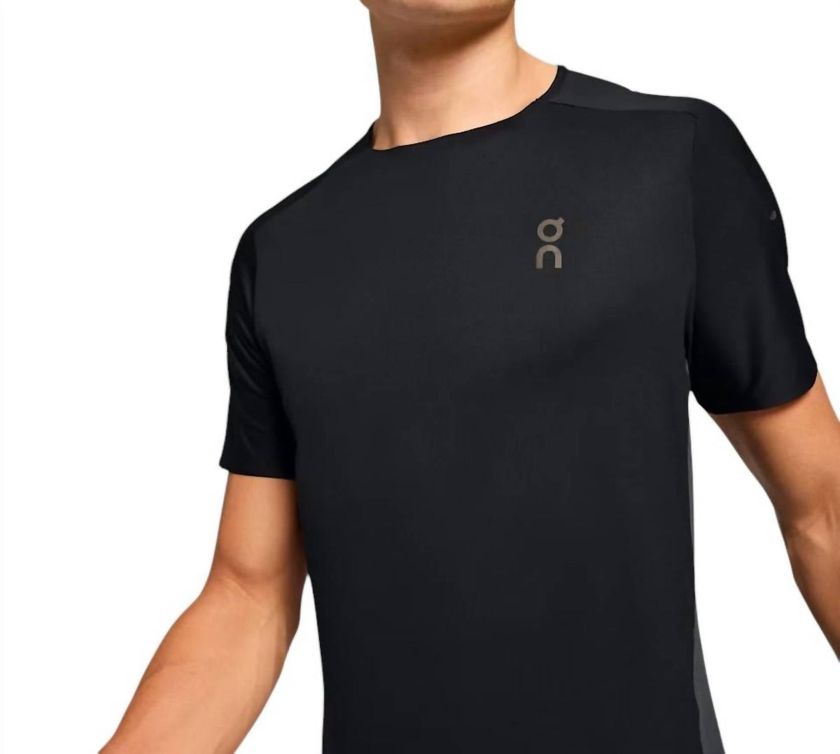 Short Sleeve Performance Tee In Black|Eclipse