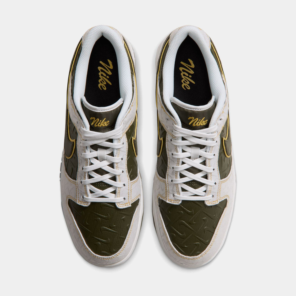 Dunk Low Yellow Ochre Mens Lifestyle Shoes (Summit White/Yellow Ochre/Cargo Khaki)