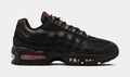 Air Max 95 Big Bubble Mens Running Shoes (Black/Smoke Grey/Univertsity Red/White)