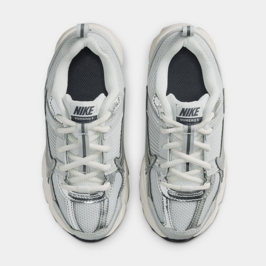 Vomero 5 Preschool Running Shoes (Photon Dust/Chrome/Gridiron/Sail)