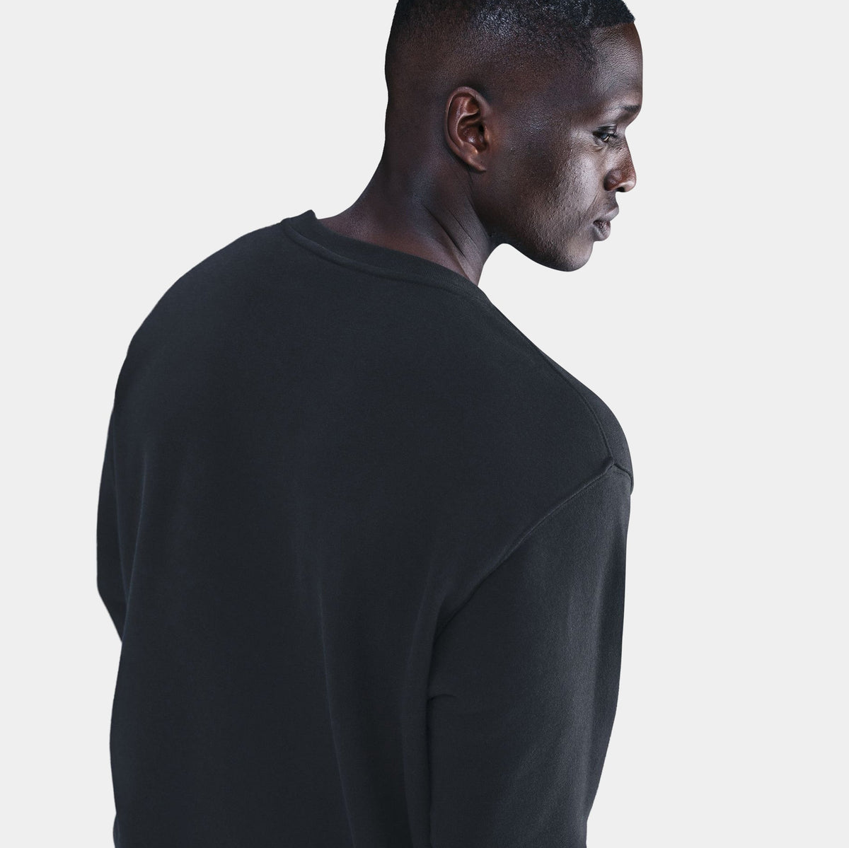 NSW Club Fleece Mens Crew (Black/White)