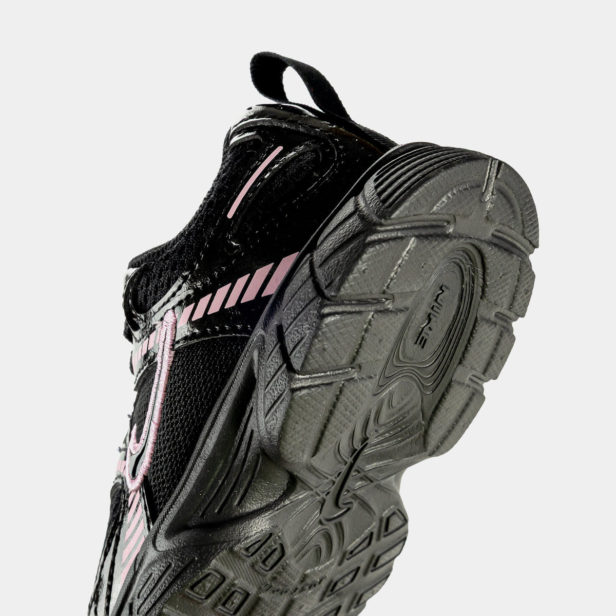 V5 RNR Infant Toddler Running Shoes (Black/Pink Rise)