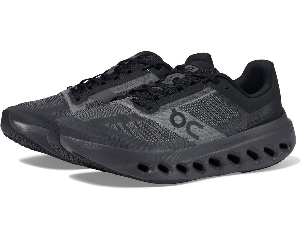 Women's Cloudsurfer Next Wide Running Shoes In Black/eclipse
