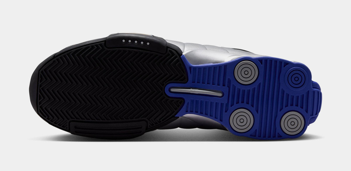 Shox BB4 Black And Metallic Silver Mens Lifestyle Shoes (Black/Metallic Silver/Lapis)