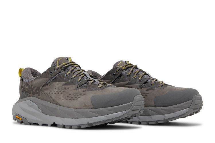 HOKA Kaha Low GTX 'Charcoal Grey Green Sheen'