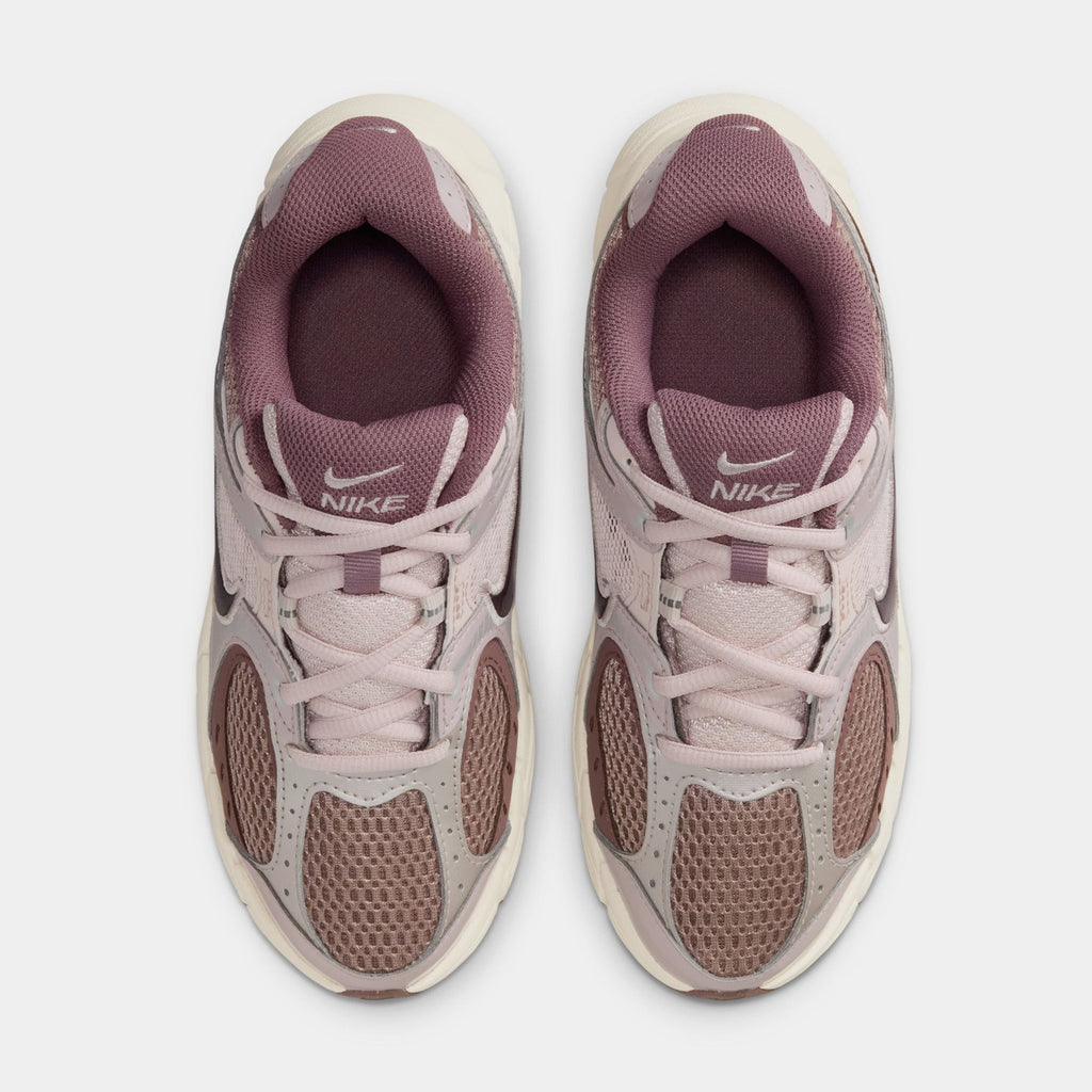 V5 RNR Grade School Running Shoes (Taupe Haze/Burgundy Ash/Tatto Silt/Red)