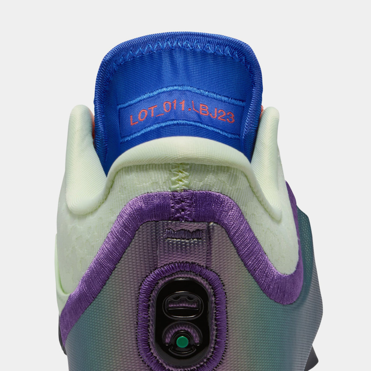 Lebron 23 Green With Envy Grade School Basketball Shoes (Volt Tint/Black/Magic Ember/Multi Color)