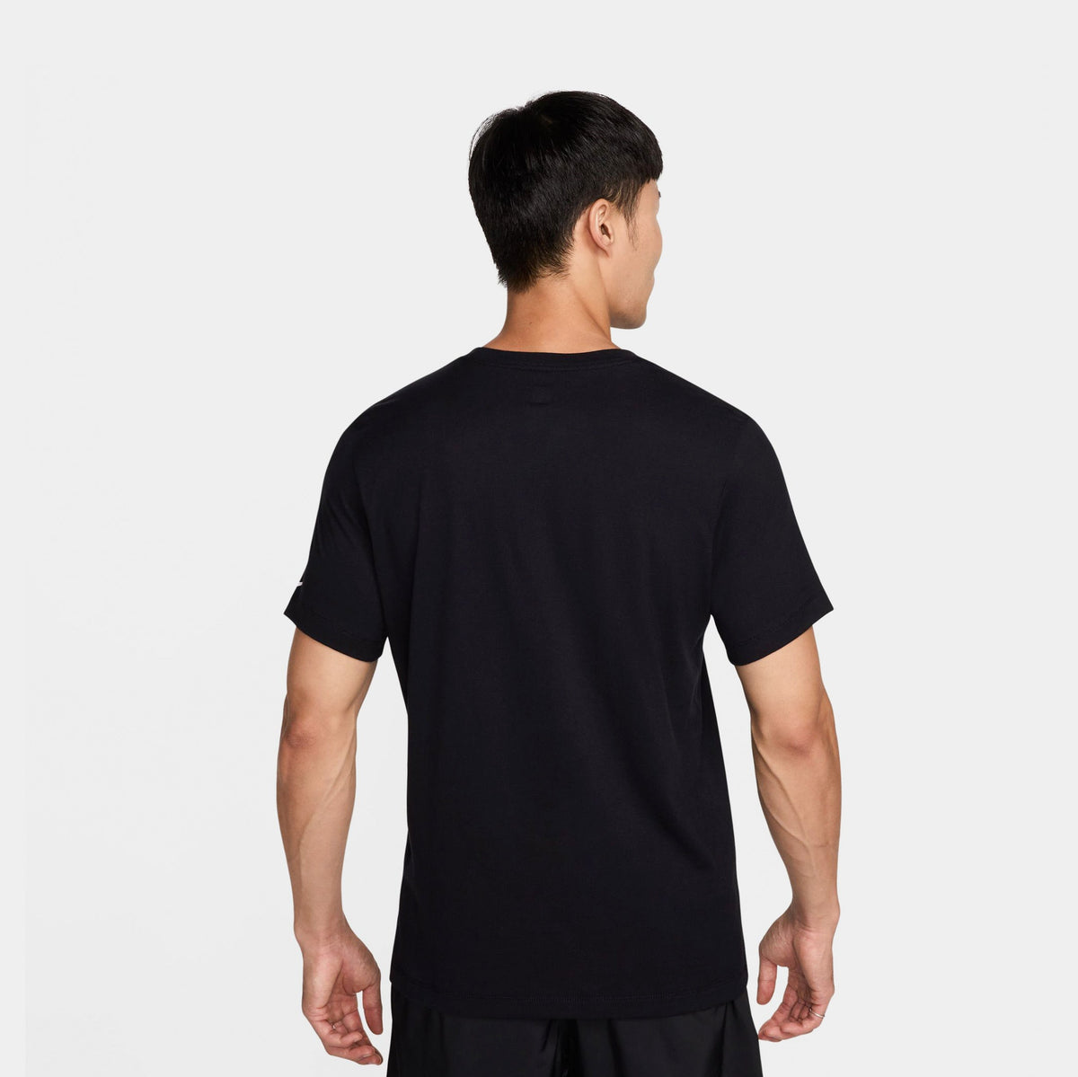 NSW Block 2.0 Crew Mens Short Sleeve Shirt (Black/White)