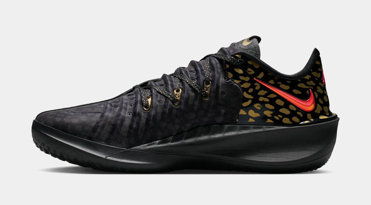 G.T Cut 4 Victor Wembanyama Mens Basketball Shoes (Black/Bright Crimson/Metallic Gold)