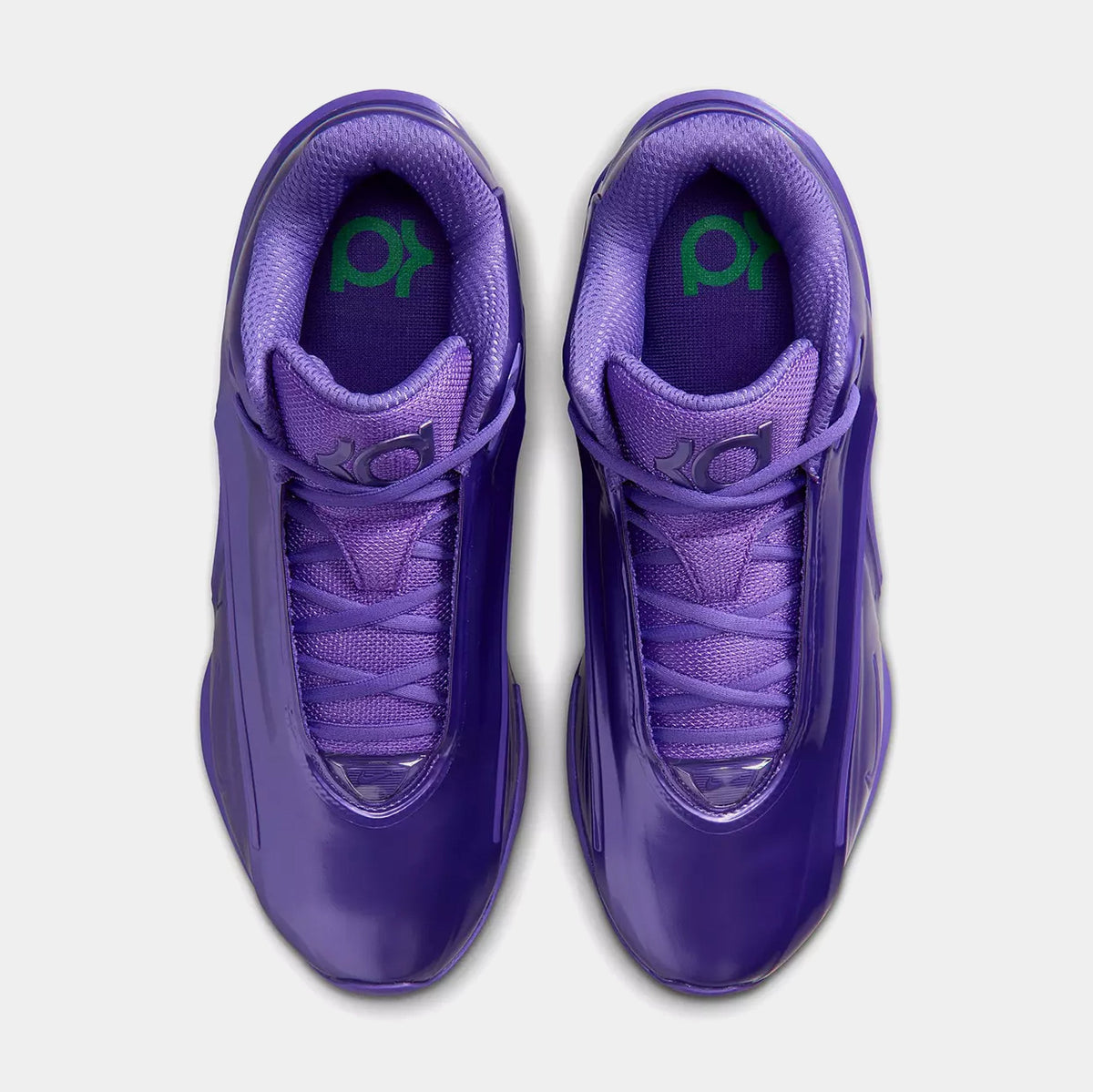 Zoom KD 19 Purple Stuff Mens Basketball Shoes (Field Purple/University Gold/Stadium Green) Free Shipping