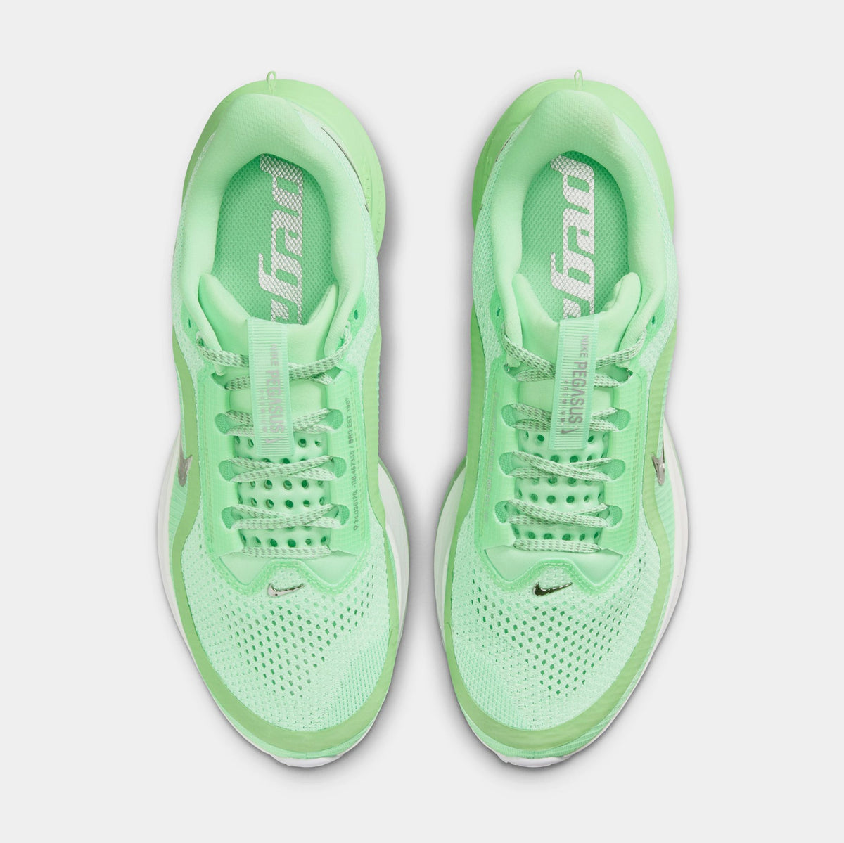Pegasus Premium Womens Running Shoes (Illusion Green/White/Metallic Silver)