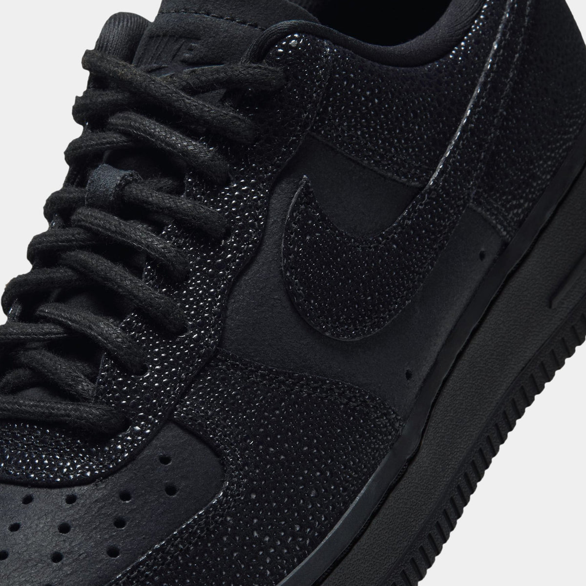 Air Force 1' 07 SE Shagreen Womens Lifestyle Shoes (Black/Black/Anthracite)