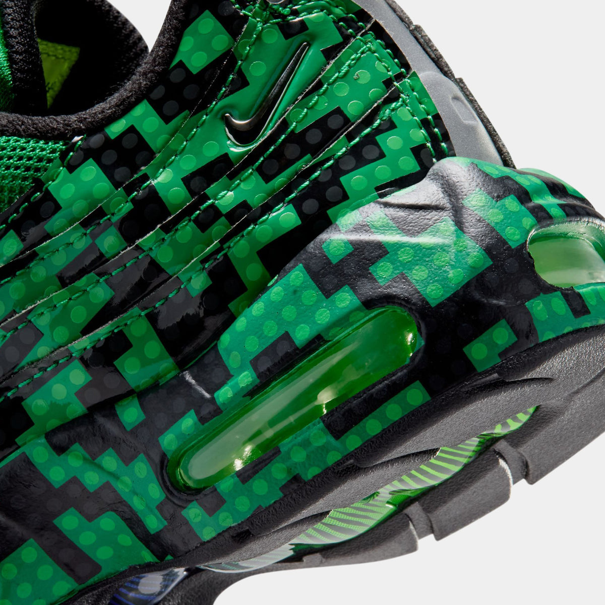 LEGO x Air Max 95 Lucky Green Preschool Lifestyle Shoes (Lucky Green/Metallic Silver/Black/Green Strike/Dark Concord) Free Shipping