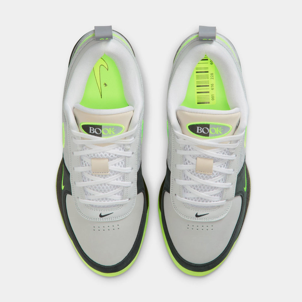 Book 1 AM Neon Mens Lifestyle Shoes (Light Smoke Grey/Volt/Black)