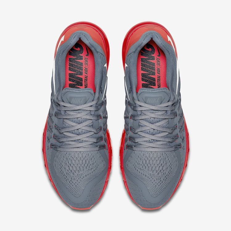 Nike Air Max 2015 — Cool Grey/Bright Crimson/Challenge Red/White